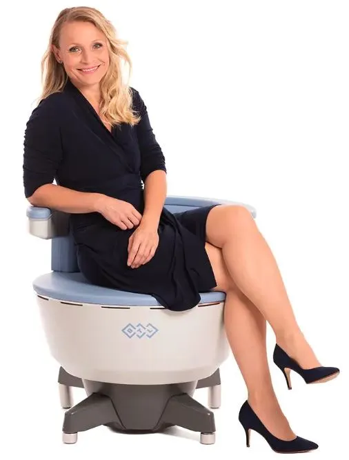 FeminaCare Brasov clinica Medivers Fotoliul Emsella pentru tratarea incontinenței urinare la femei și la bărbați