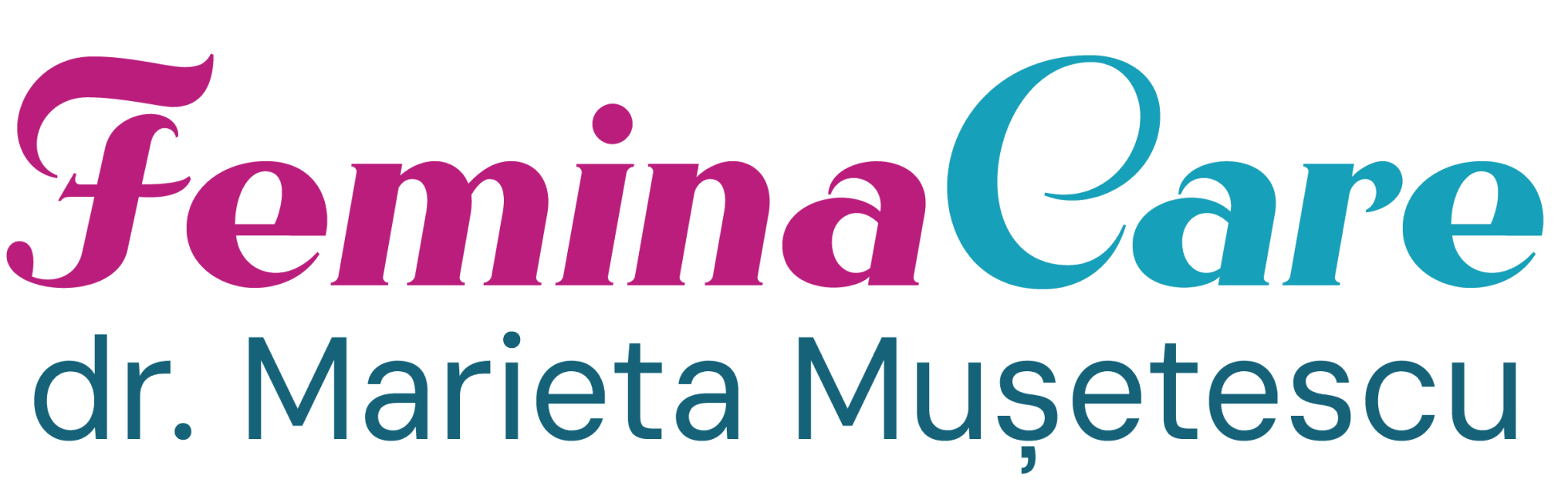 Logo FeminaCare dr Marieta Musetescu fundal transp